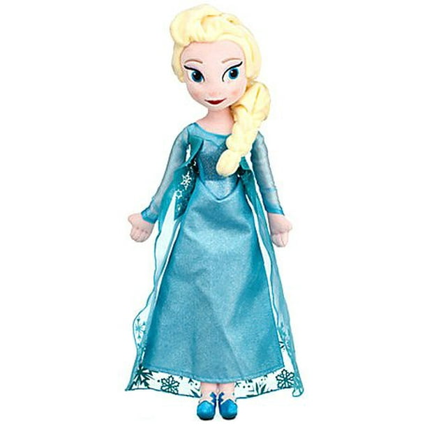 Disney Store Frozen 20" inches Elsa And Anna Plush Soft Doll BRAND NEW
